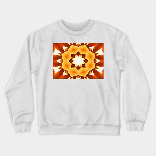 fiery roses Crewneck Sweatshirt by Hujer